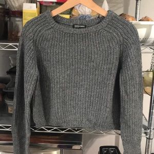 American apparel cropped fishermen sweater